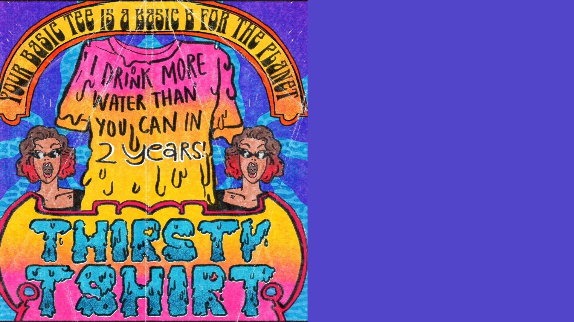 Indian artists design comic strips to raise awareness about water consumption in the fashion industry Indian artists design comic strips to raise awareness about water consumption in the fashion industry