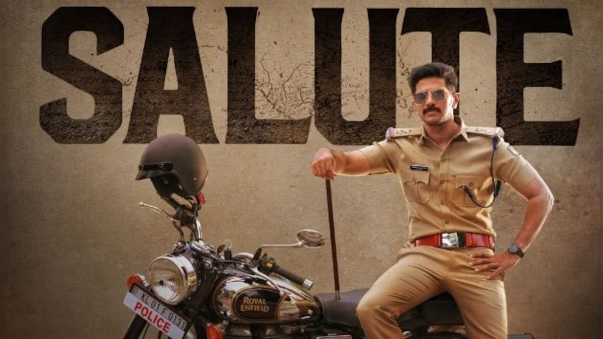 Dulquer Salmaan transforms into a cop in Salute first look; Malayalam action flick to also star Diana Penty