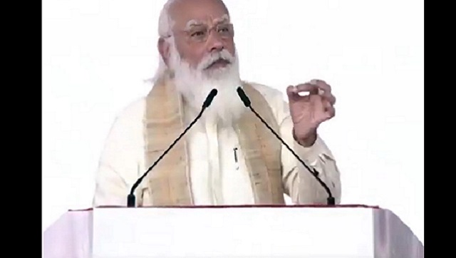 Narendra Modi flags off symbolic Dandi March from Sabarmati Ashram, launches 'Azadi ka Amrut Mahotsav' initiative Narendra Modi flags off symbolic Dandi March from Sabarmati Ashram, launches 'Azadi ka Amrut Mahotsav' initiative