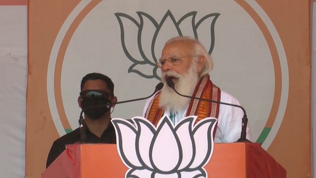 Kerala Assembly polls: LDF, UDF committed 'seven deadly sins', claims Narendra Modi in Konni rally Kerala Assembly polls: LDF, UDF committed 'seven deadly sins', claims Narendra Modi in Konni rally