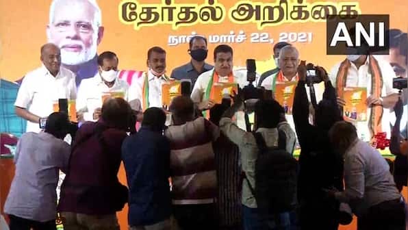 Tamil Nadu polls: BJP promises revival of state legislative council, 'freeing' temples from govt's control