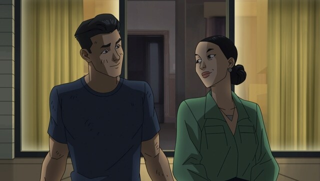 Mark and his mom, Debbie Grayson
