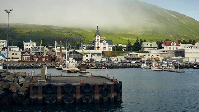 Husavik, a town on the northern coast of Iceland. Suzie Howell c.2021 The New York Times Company