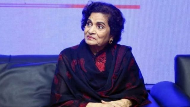 Haseena Moin, veteran Pakistani writer-dramatist of Raj Kapoor's Henna-fame, passes away aged 80 Haseena Moin, veteran Pakistani writer-dramatist of Raj Kapoor's Henna-fame, passes away aged 80