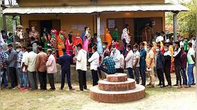 Assam election 2021: 76.96% turnout recorded in 'peaceful' phase 2 polling; EC issues notice to Himanta Biswa Sarma