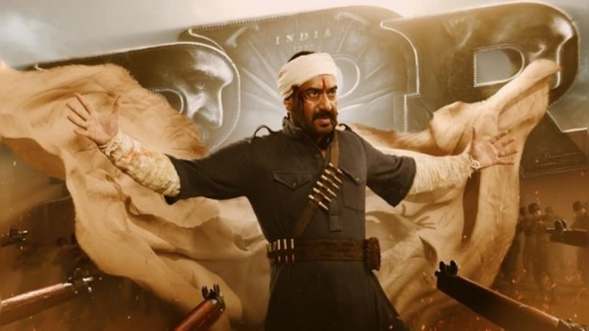 Ajay Devgn's first look from SS Rajamouli's RRR unveiled via motion poster on actor's 52nd birthday