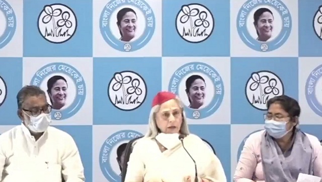 West Bengal Assembly polls: Mamata Banerjee is 'single woman fighting all atrocities', says Jaya Bachchan West Bengal Assembly polls: Mamata Banerjee is 'single woman fighting all atrocities', says Jaya Bachchan