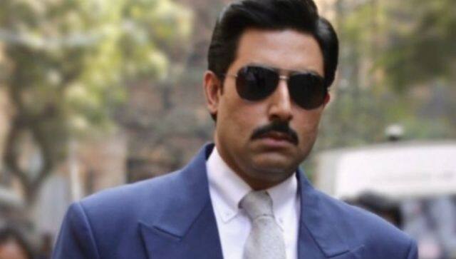 Abhishek Bachchan in a still from The Big Bull
