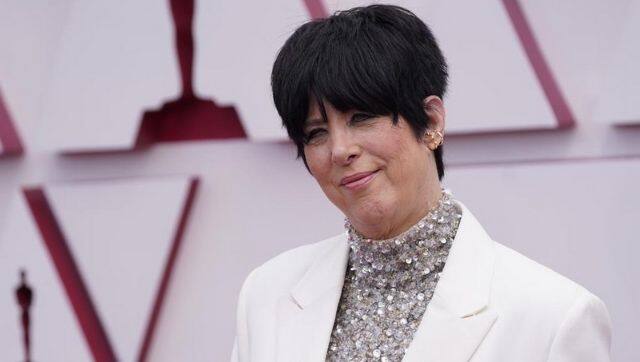 Diane Warren arrives at the Oscars at Union Station in Los Angeles. (AP Photo/Chris Pizzello)