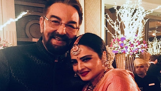 With Khoon Bhari Maang co-star Rekha