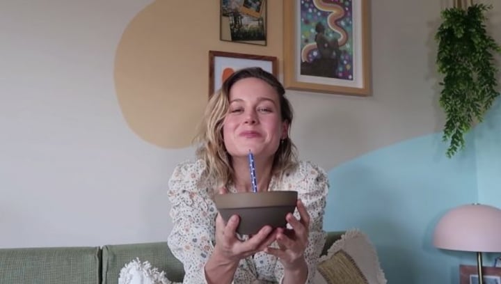 Brie Larson opens up on turning to vlogging as a form of self care, and taking time off from movies to recalibrate