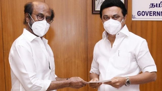 Rajinikanth contributes Rs 50 lakh towards Tamil Nadu Chief Minister COVID-19 relief fund Rajinikanth contributes Rs 50 lakh towards Tamil Nadu Chief Minister COVID-19 relief fund