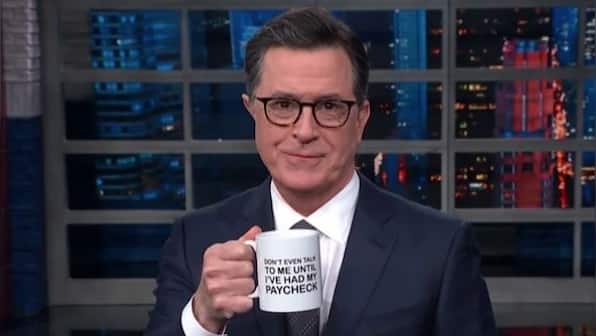 Stephen Colbert’s late-night show to tape new episodes from 14 June with full studio audience