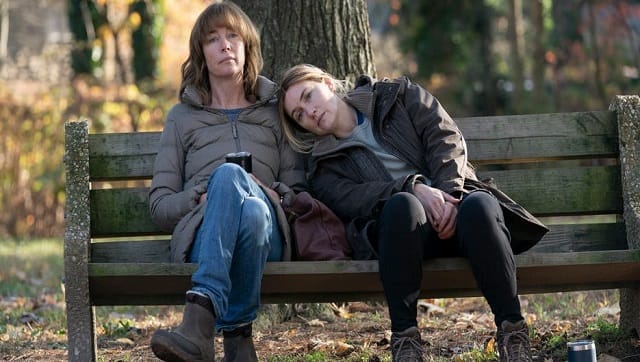 Julianne Nicholson and Kate Winslet in Mare of Easttown