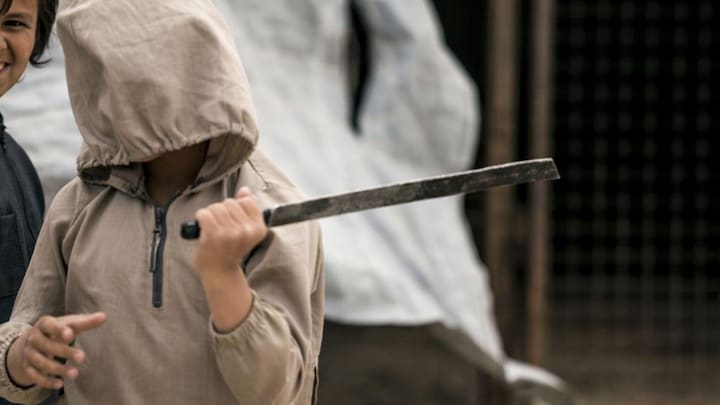 In Syrian camp, children left with no school, no play as only education coming their way is IS propaganda