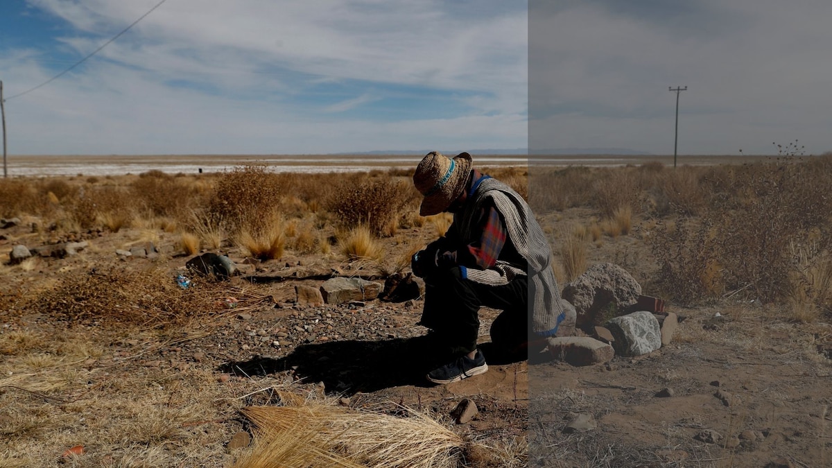 How a Bolivian indigenous community is struggling to survive the loss of the country's second largest lake