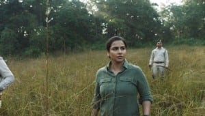 Vidya Balan in Sherni. 