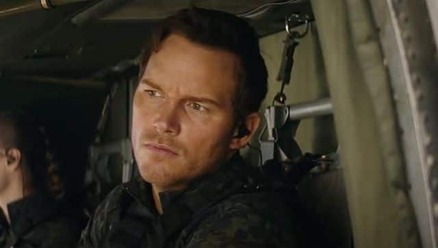 Chris Pratt in a still from The Tomorrow War