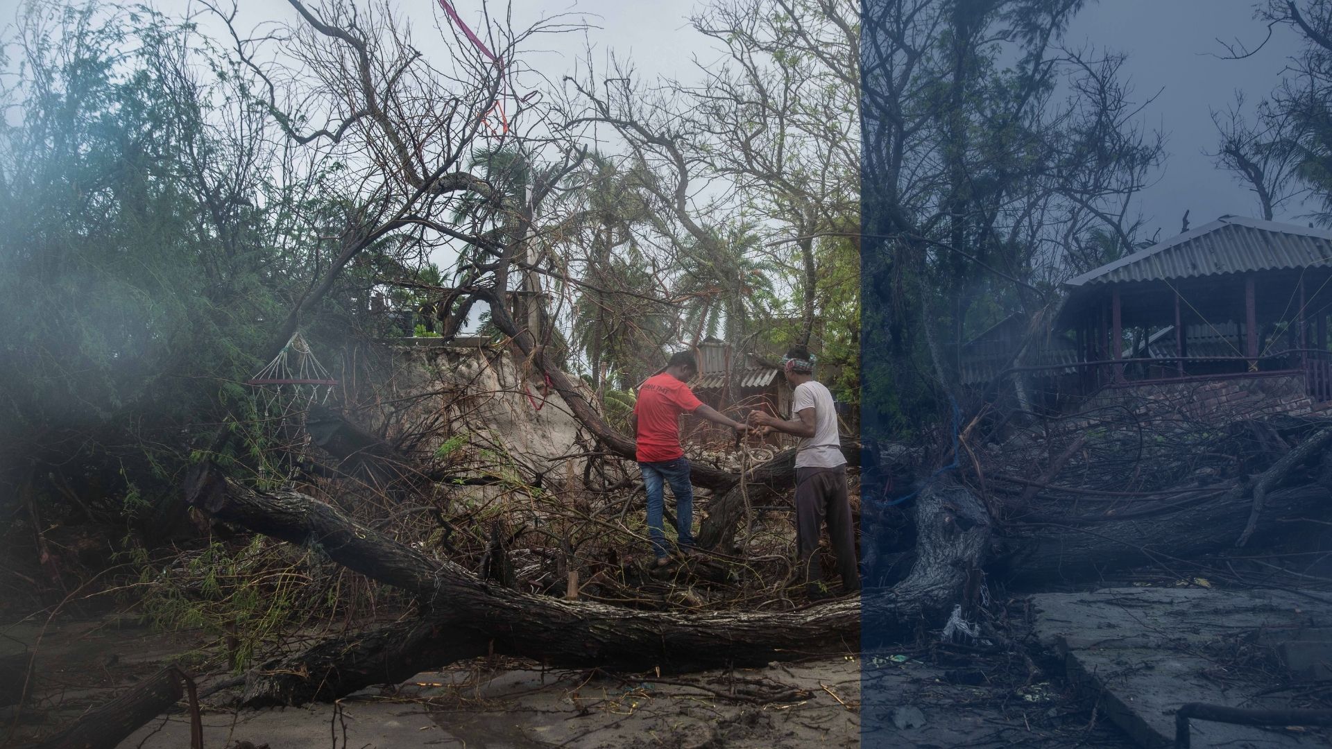 In Sundarbans' Mousuni Island, rapid land erosion leaves villagers in the lurch, as natural calamities impact their livelihoods In Sundarbans' Mousuni Island, rapid land erosion leaves villagers in the lurch, as natural calamities impact their livelihoods