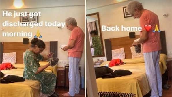 Naseeruddin Shah discharged from Mumbai hospital, son Vivaan shares update on Instagram