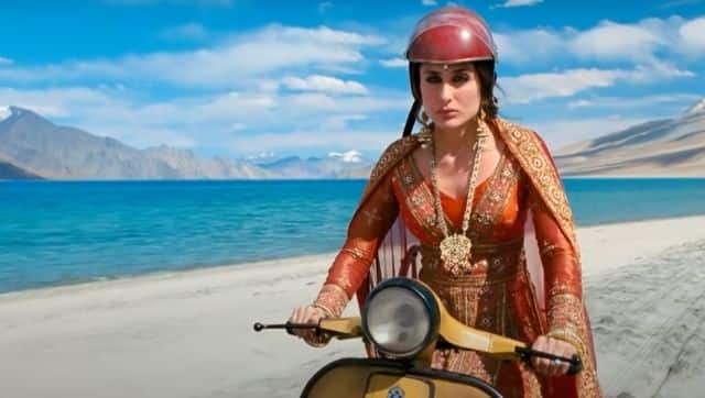 Kareena Kapoor Khan in the climactic scene of 3 Idiots