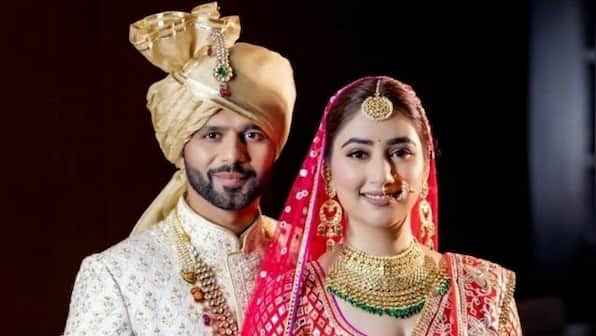 Rahul Vaidya, Disha Parmar get married: Looking at their intimate wedding ceremony, grand reception in Mumbai