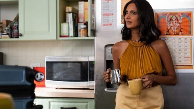 Poorna Jagannathan in a still from Never Have I Ever