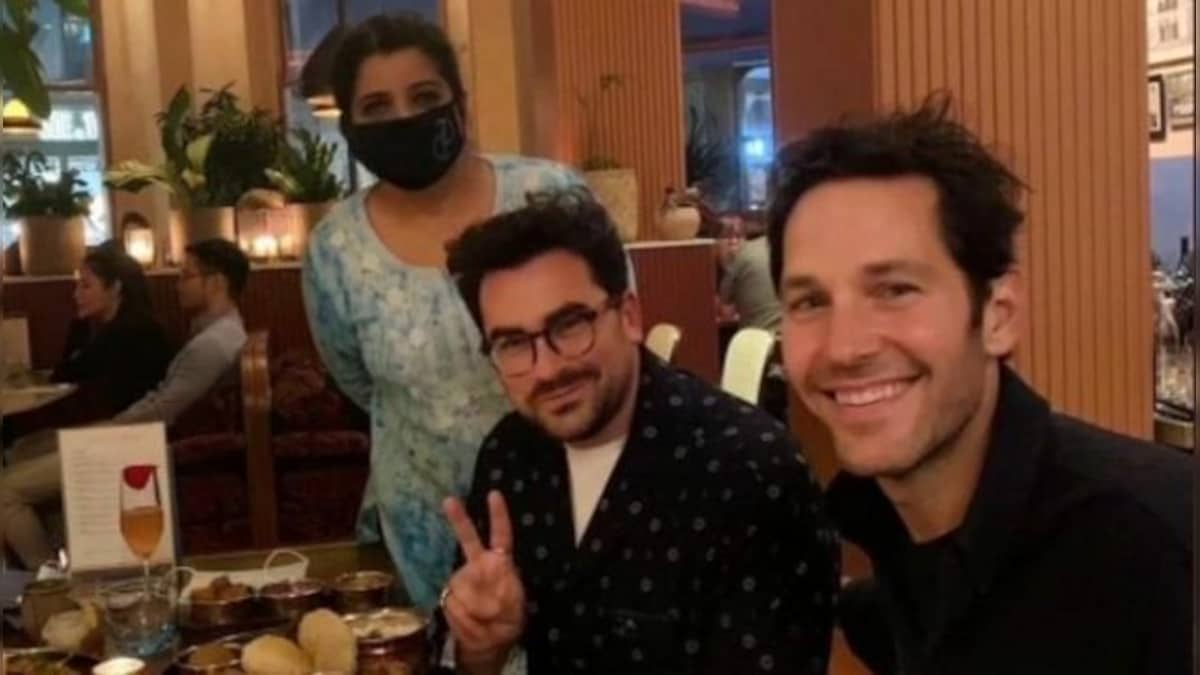 Paul Rudd, Dan Levy dine at Indian restaurant in London, Twitterati speculates whether actors to collaborate