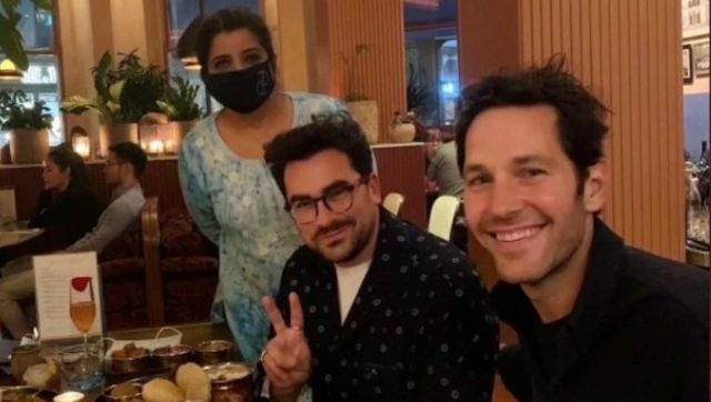 Paul Rudd, Dan Levy dine at Indian restaurant in London, Twitterati speculates whether actors to collaborate Paul Rudd, Dan Levy dine at Indian restaurant in London, Twitterati speculates whether actors to collaborate