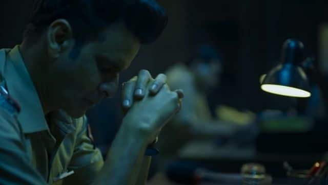 Manoj Bajpayee in a still from Dial 100. Image from Twitter