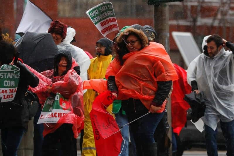 Los Angeles teachers’ strike extends to second day as charter teachers join