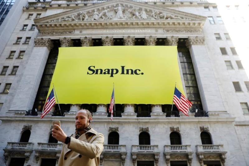 Snap shares hit by second CFO exit in a year