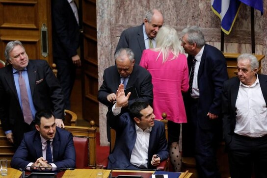 Greek Prime Minister wins vote of confidence from parliament Greek Prime Minister wins vote of confidence from parliament