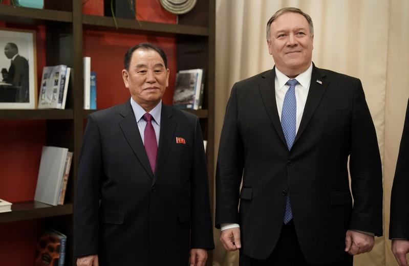 Top North Korea envoy meets Trump at White House for nuclear talks