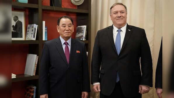 Top North Korea envoy meets Trump at White House for nuclear talks