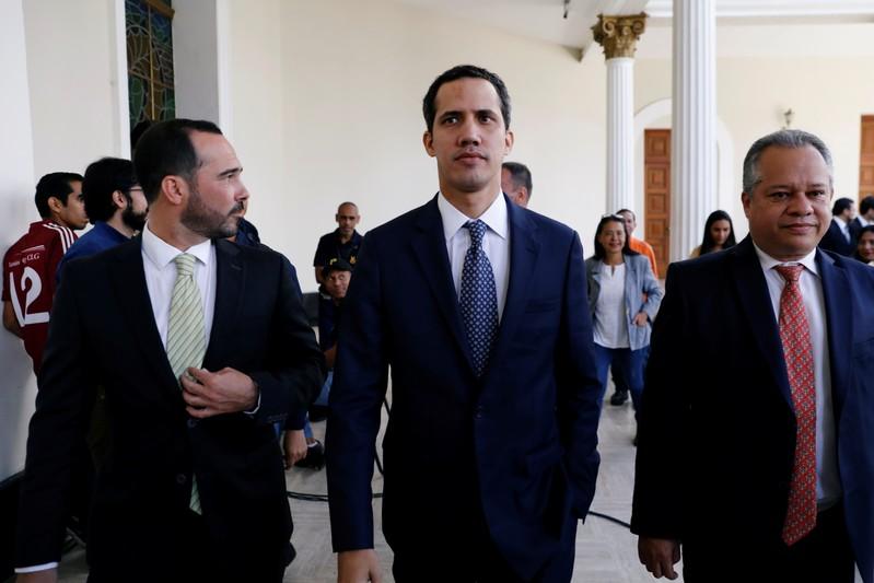 Venezuela government says opposition linked to military revolt party denies charge