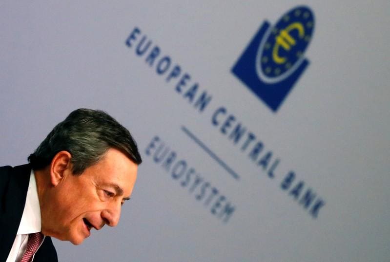 ECBs Draghi warns of weaker growth ahead