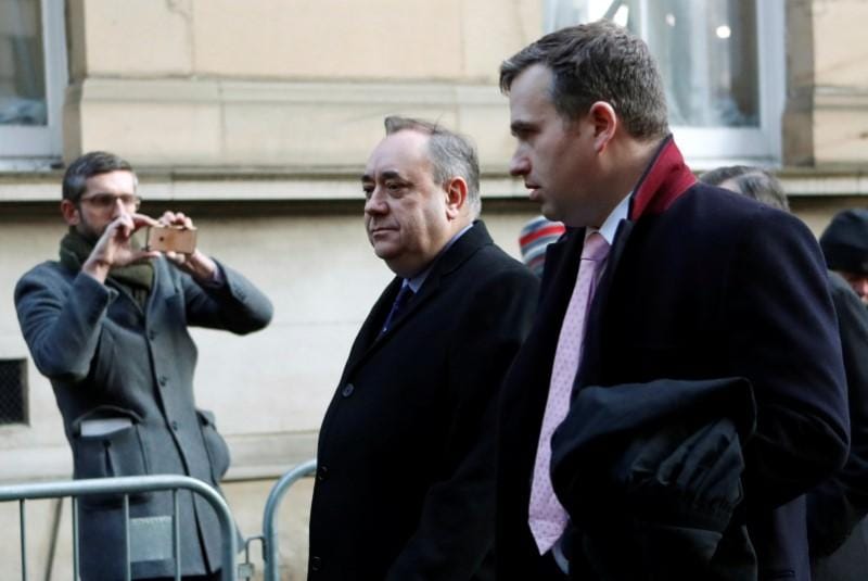 Former Scottish leader Salmond charged with attempted rape