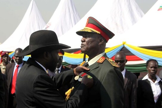 South Sudan soldiers "unhealthy" due to food theft - Kiir South Sudan soldiers "unhealthy" due to food theft - Kiir