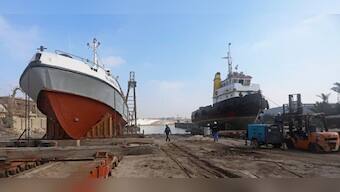A century on, Basra's British-era shipyard going strong