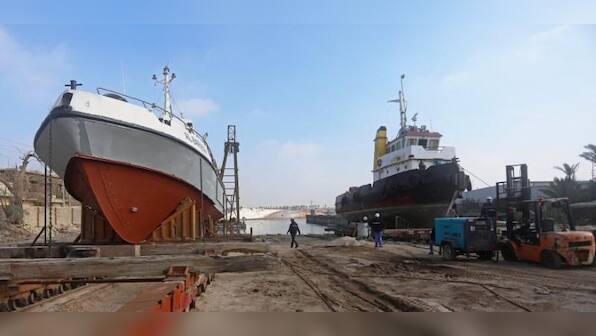 A century on, Basra's British-era shipyard going strong