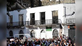 Pope says weary Church 'wounded by her own sin,' in reference to abuse