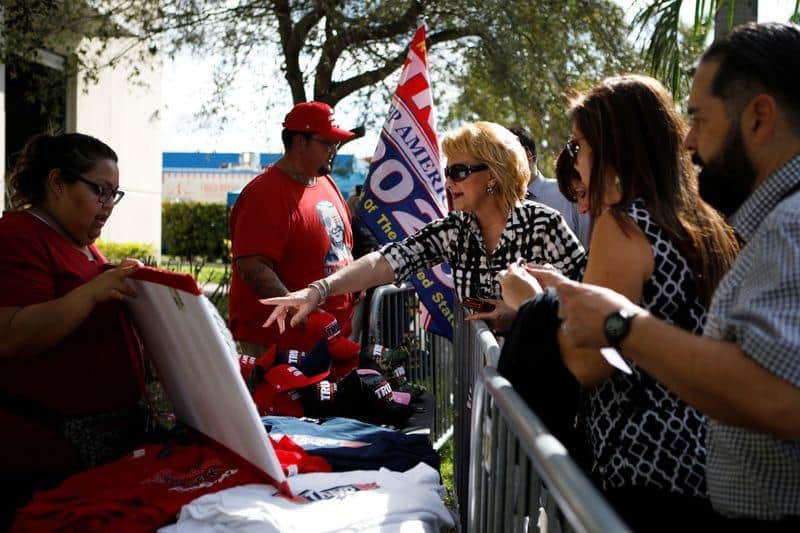 Trump seeks to shore up evangelical support at 'prosperity gospel' church Trump seeks to shore up evangelical support at ‘prosperity gospel’ church