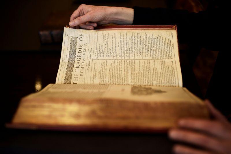 Shakespeares First Folio to be sold at auction in New York in April