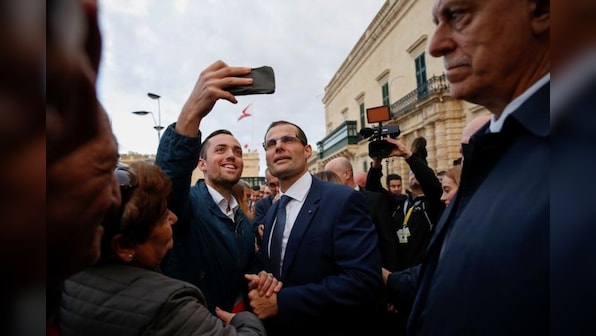Robert Abela sworn in as Malta's new prime minister