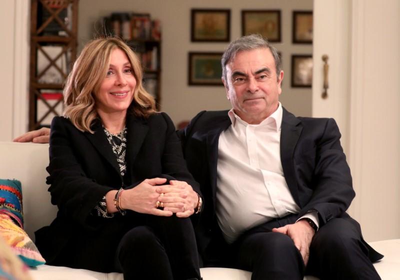 Exclusive Im happy he did it  in Beirut wife of fugitive Ghosn slams Japanese justice