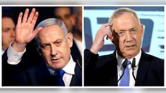 Trump meeting lends PR boost to political rival of Israel's Netanyahu