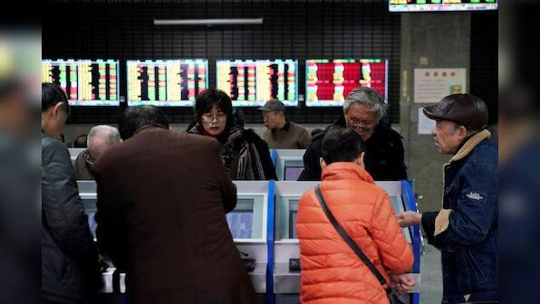 Stocks crumble as deadly coronavirus spreads, safe havens in demand