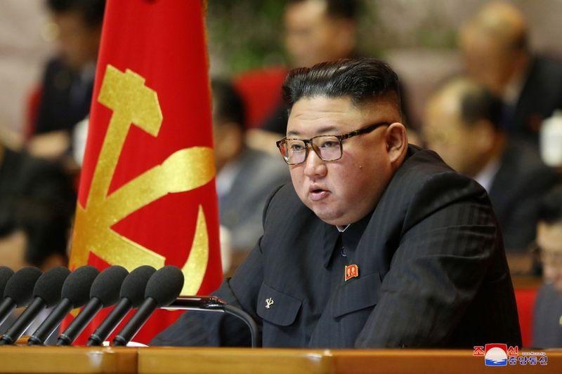 North Koreas Kim vows to boost military capabilities at rare party congress