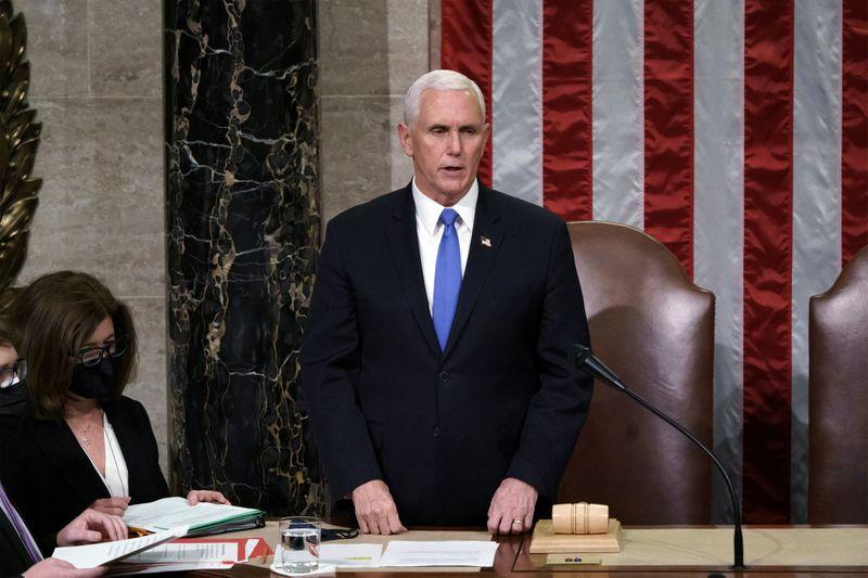 Surrounded by a shrinking circle of aides a brooding Trump lays into Pence